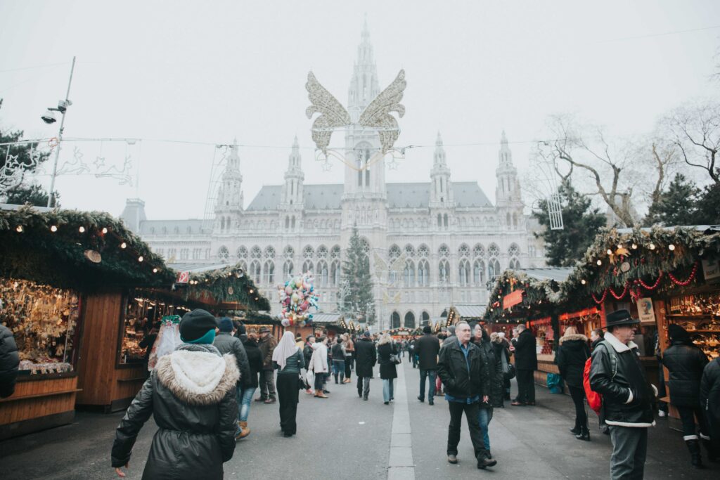 Vienna christmas market